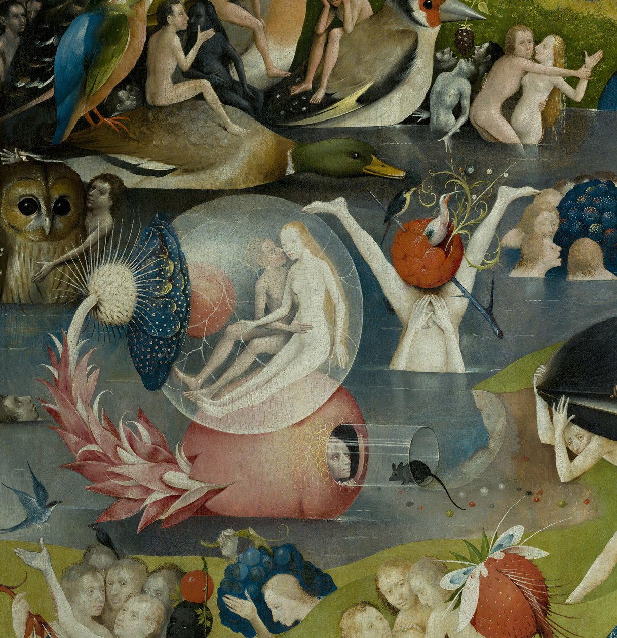 A földi gyönyörök kertje, 1490-1500 alkotó: Hieronymus Bosch