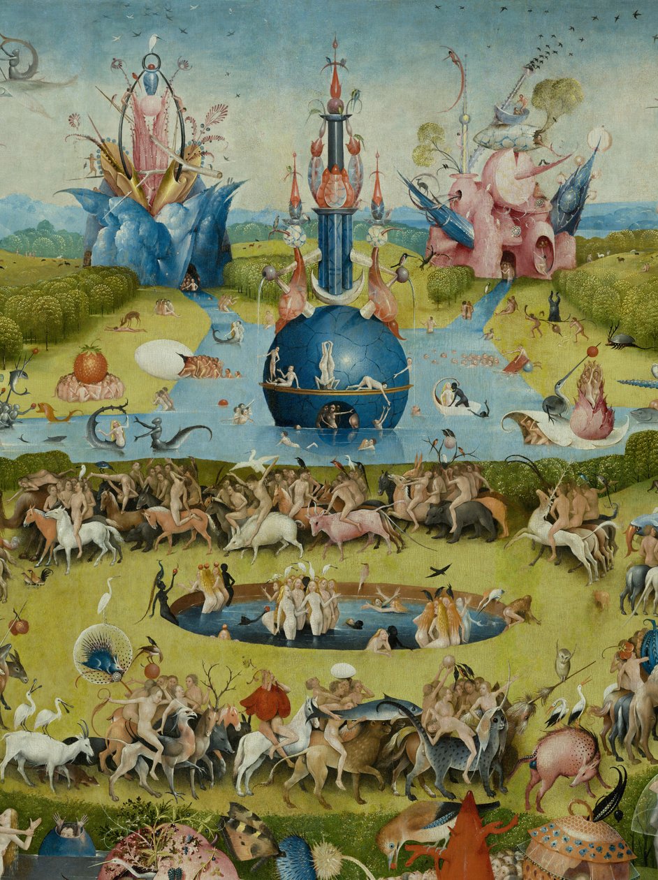 A földi gyönyörök kertje, 1490-1500 alkotó: Hieronymus Bosch