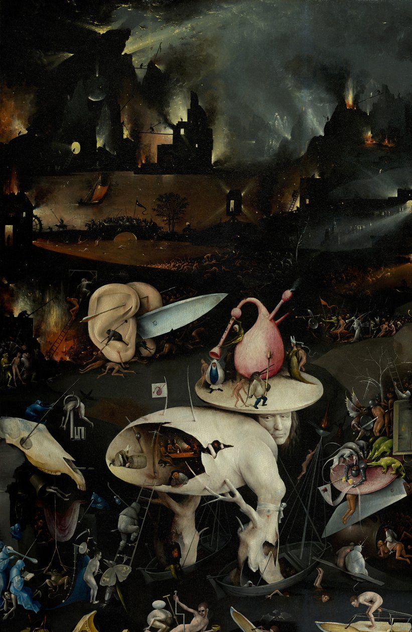 A földi gyönyörök kertje, 1490-1500 alkotó: Hieronymus Bosch