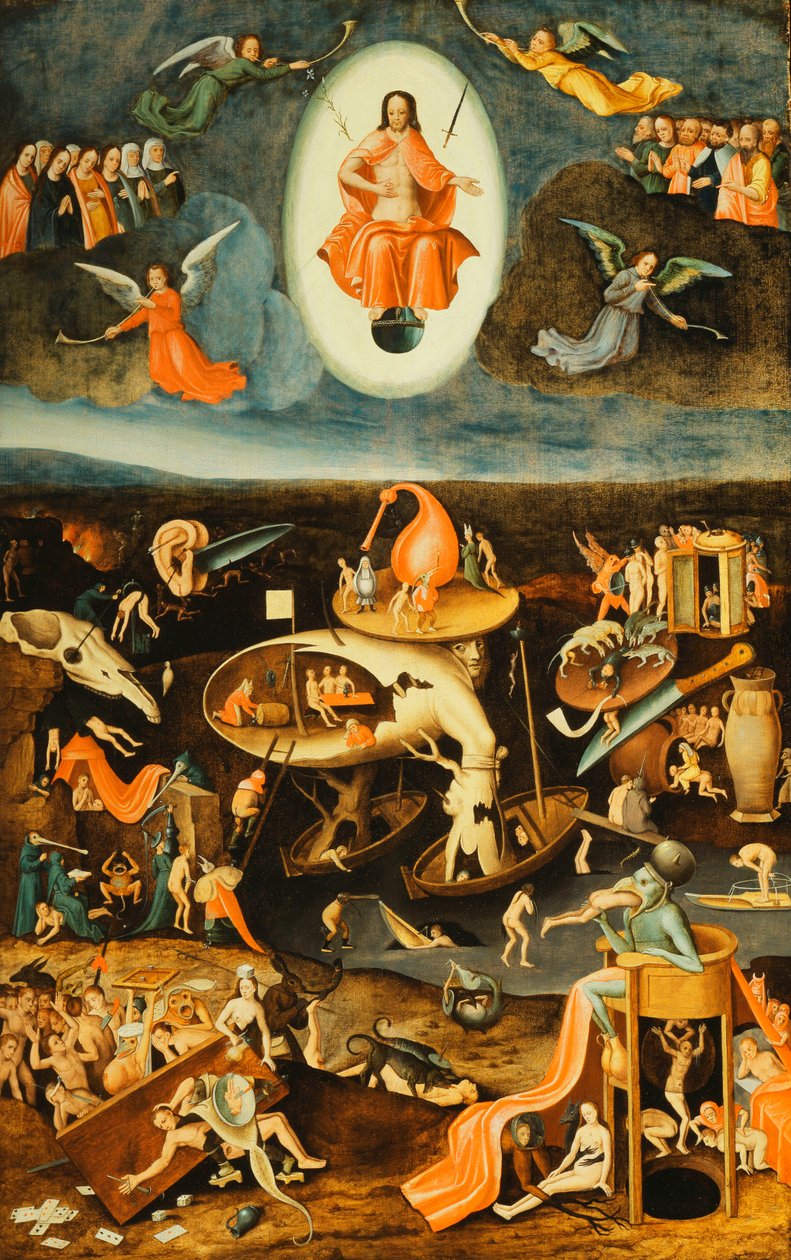 Az utolsó ítélet, alkotó: Hieronymus Bosch