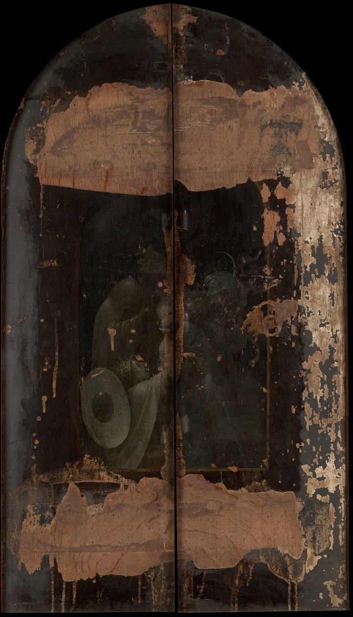 Az utolsó ítélet (külső), 1486 körül. alkotó: Hieronymus Bosch