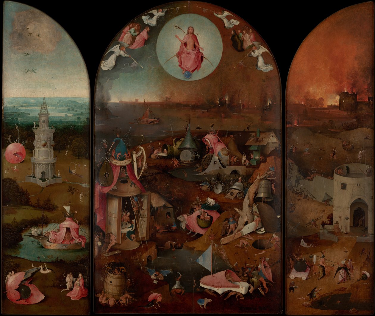 Az utolsó ítélet, 1486 körül alkotó: Hieronymus Bosch