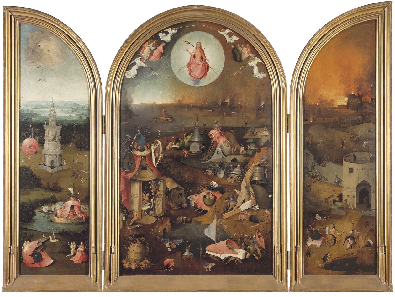Az utolsó ítélet, 1490-1510 körül alkotó: Hieronymus Bosch