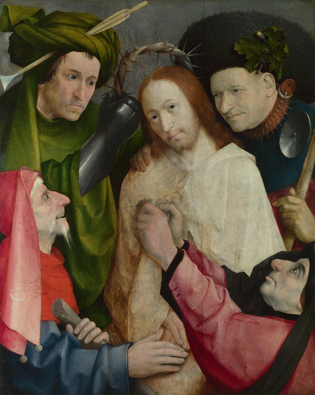 Krisztus kigúnyolása c. 1500 alkotó: Hieronymus Bosch