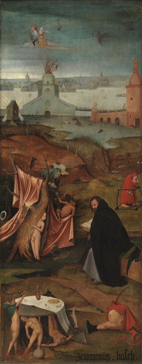Szent Antal megkísértése alkotó: Hieronymus Bosch