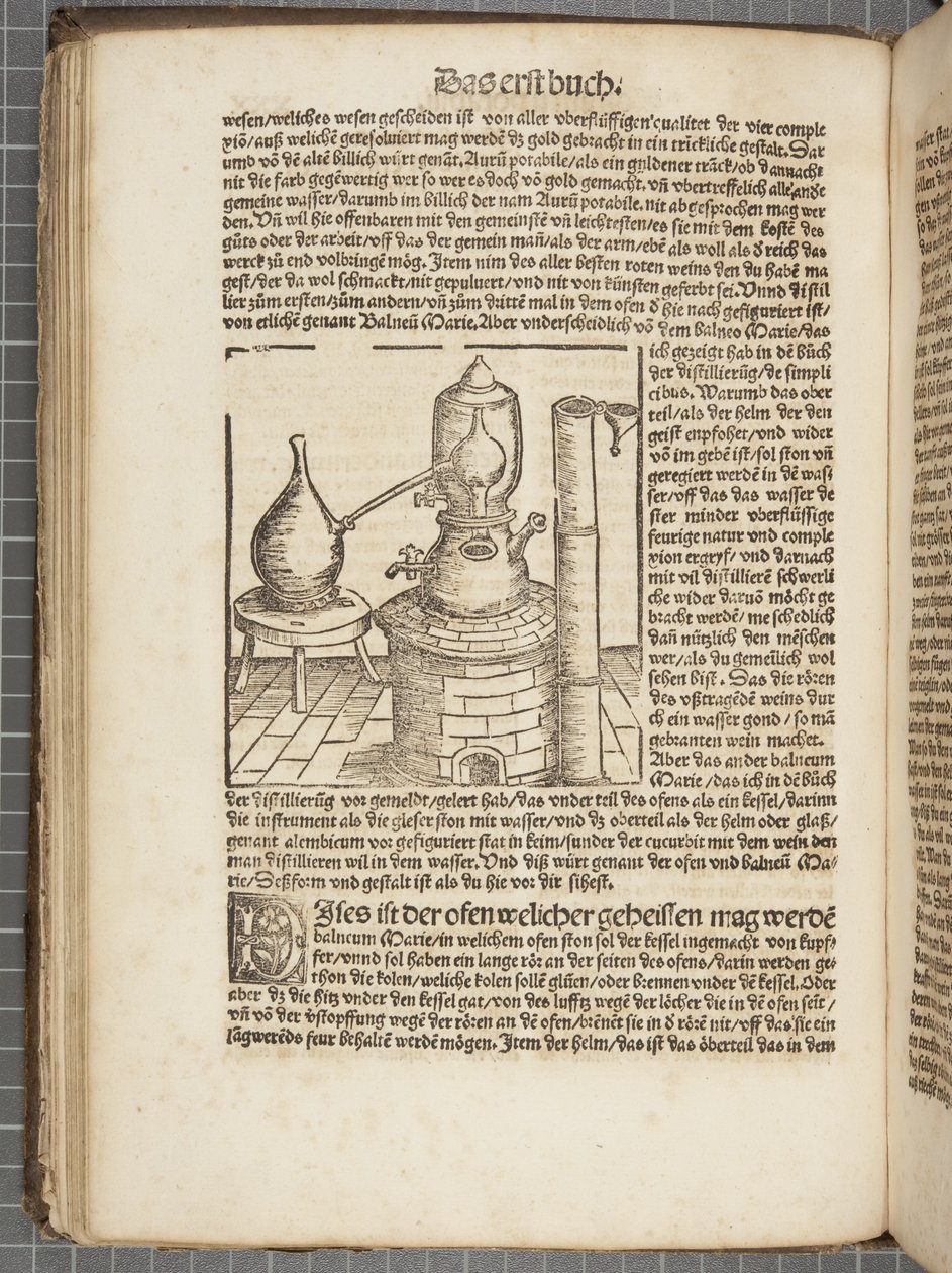 A könyv lepárlása alkotó: Hieronymus Brunschwig
