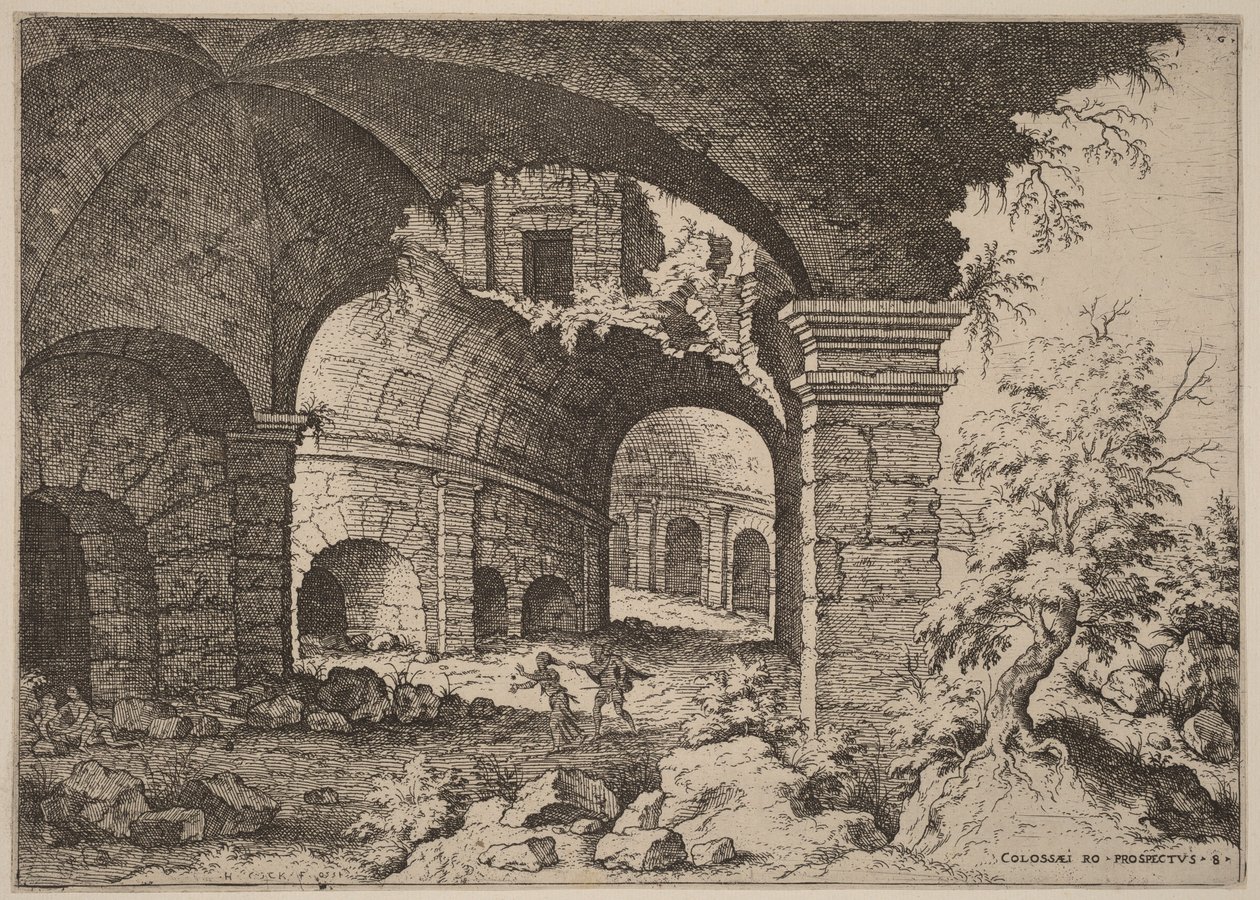 A Colosseum nyolcadik képe alkotó: Hieronymus Cock