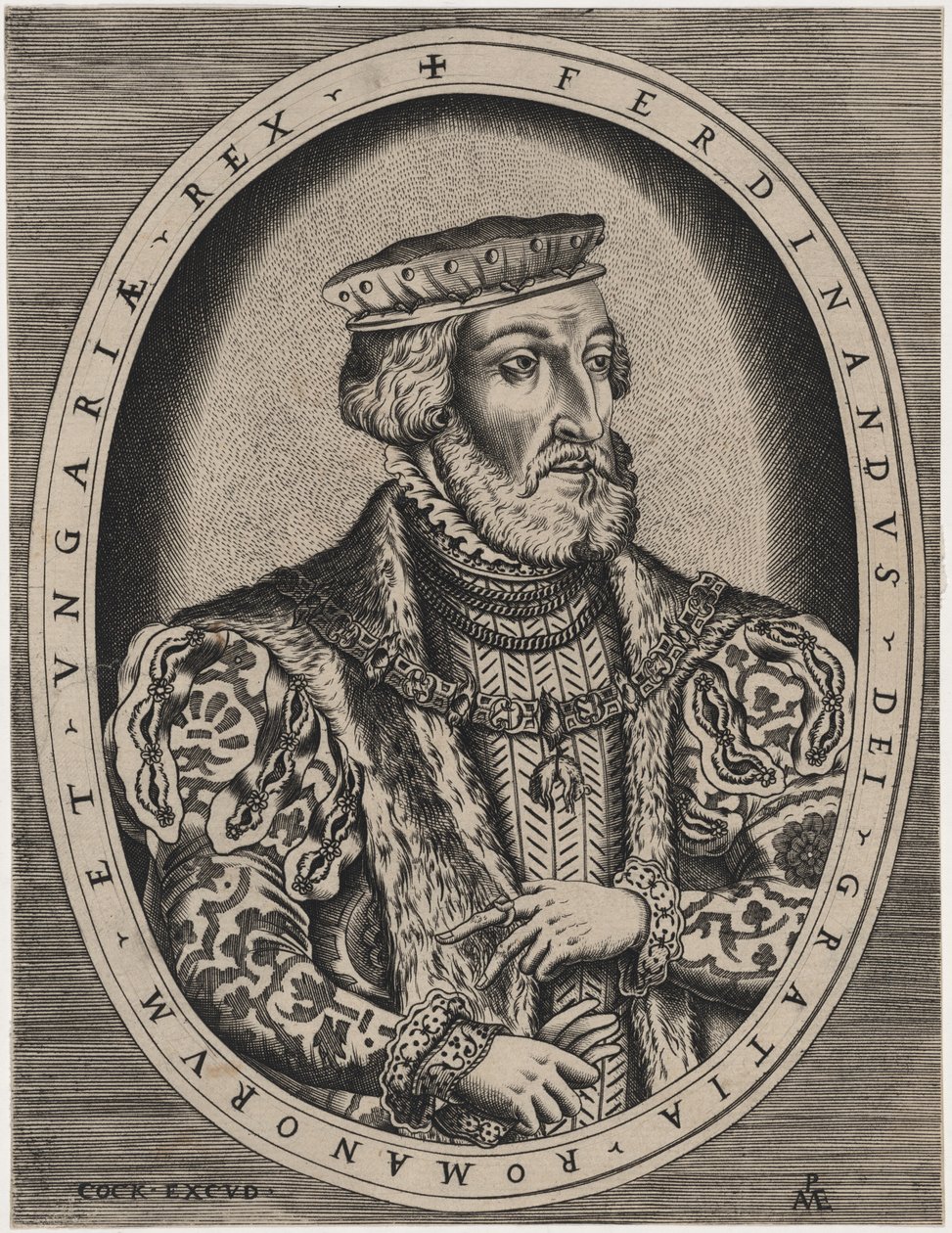 I. Ferdinánd, római császár alkotó: Hieronymus Cock