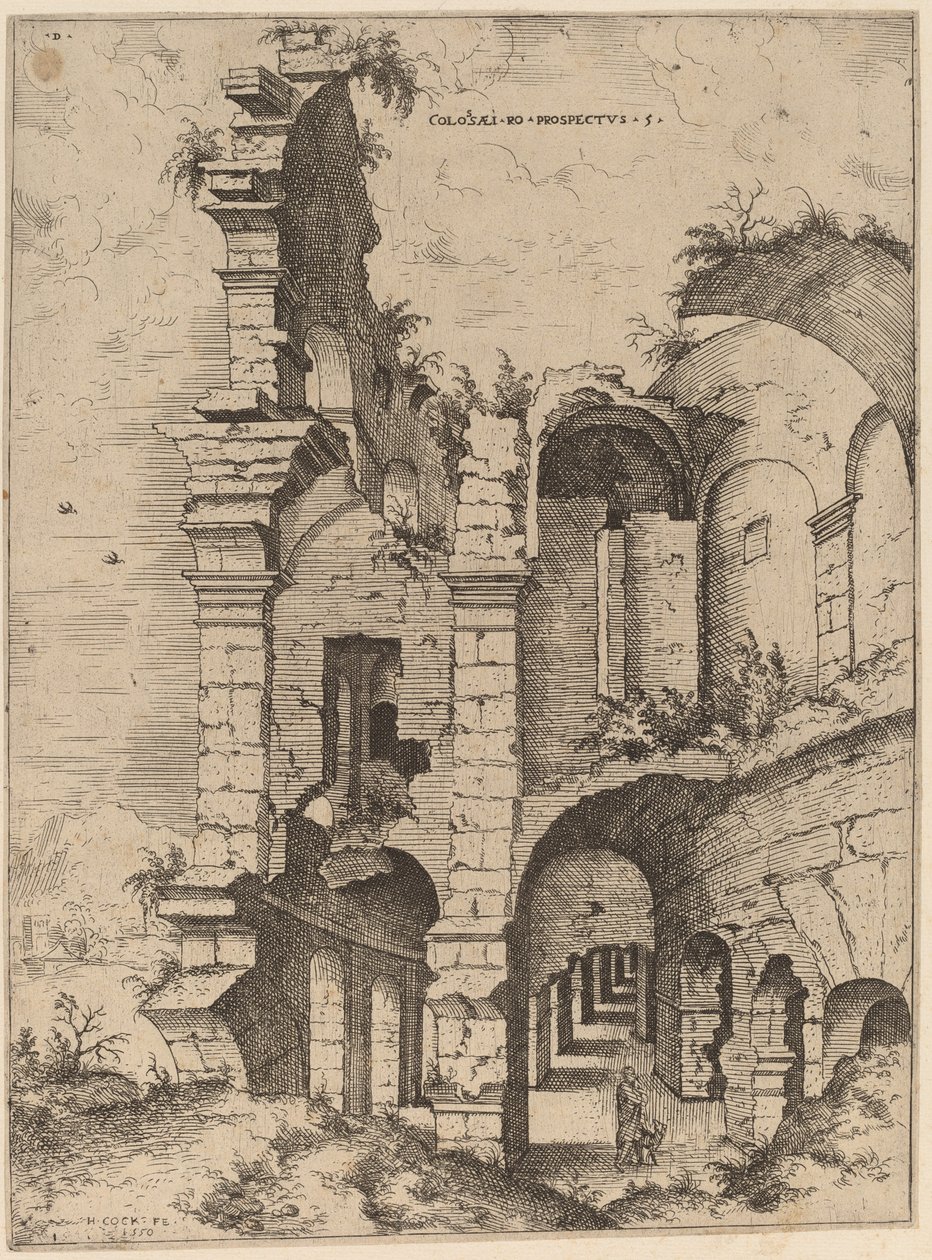 A Colosseum ötödik képe alkotó: Hieronymus Cock