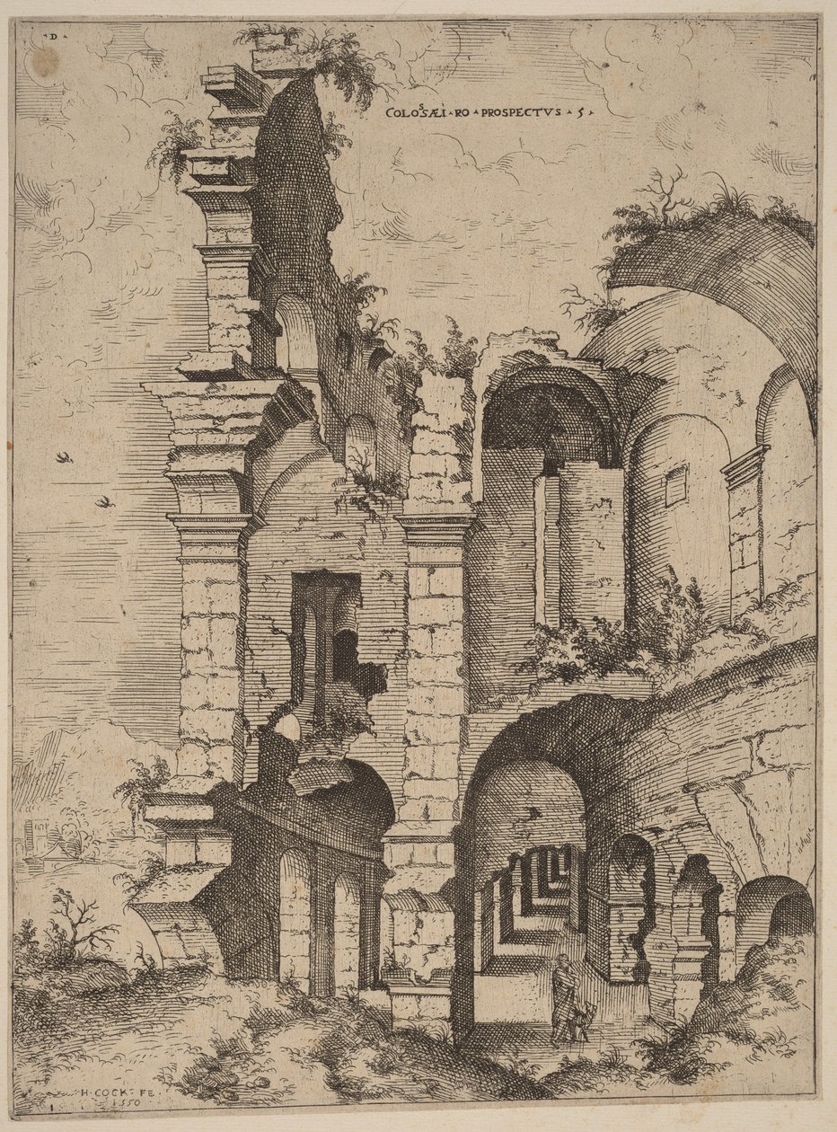 A Colosseum ötödik képe alkotó: Hieronymus Cock
