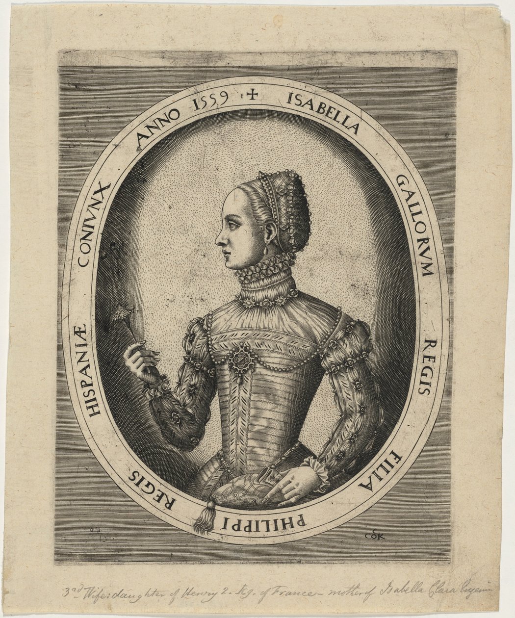 Isabella, II. Fülöp spanyol király harmadik felesége alkotó: Hieronymus Cock