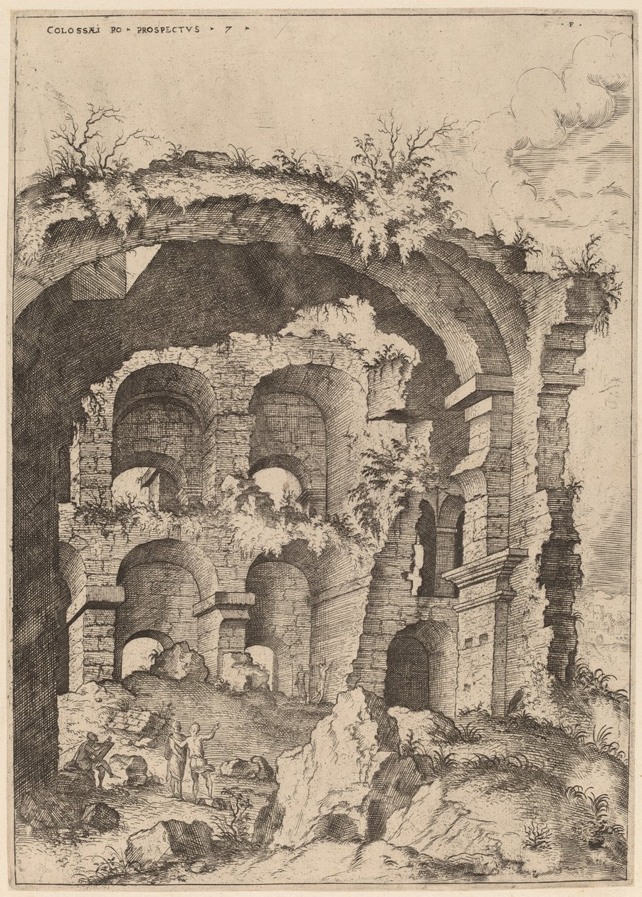 A Colosseum hetedik képe alkotó: Hieronymus Cock
