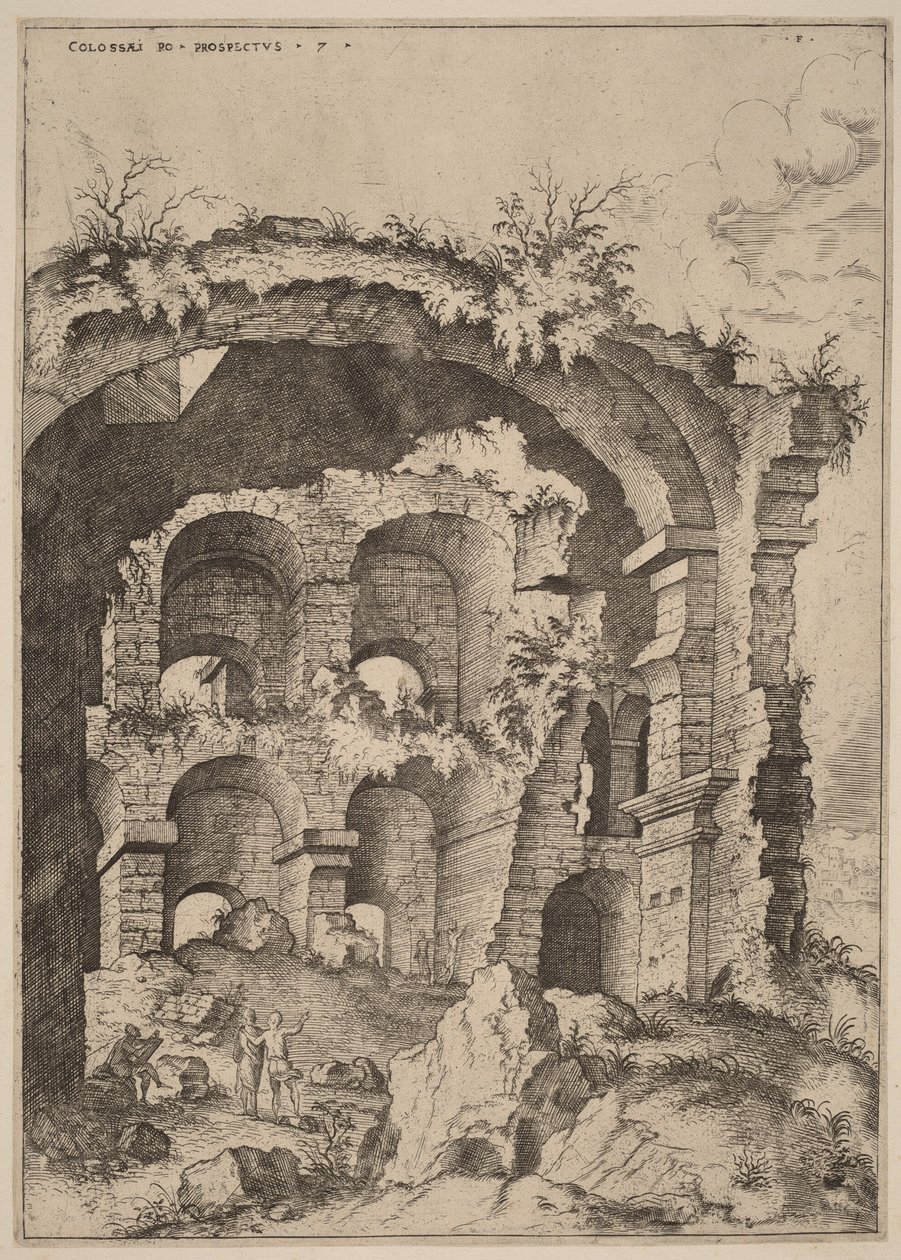 A Colosseum hetedik képe alkotó: Hieronymus Cock
