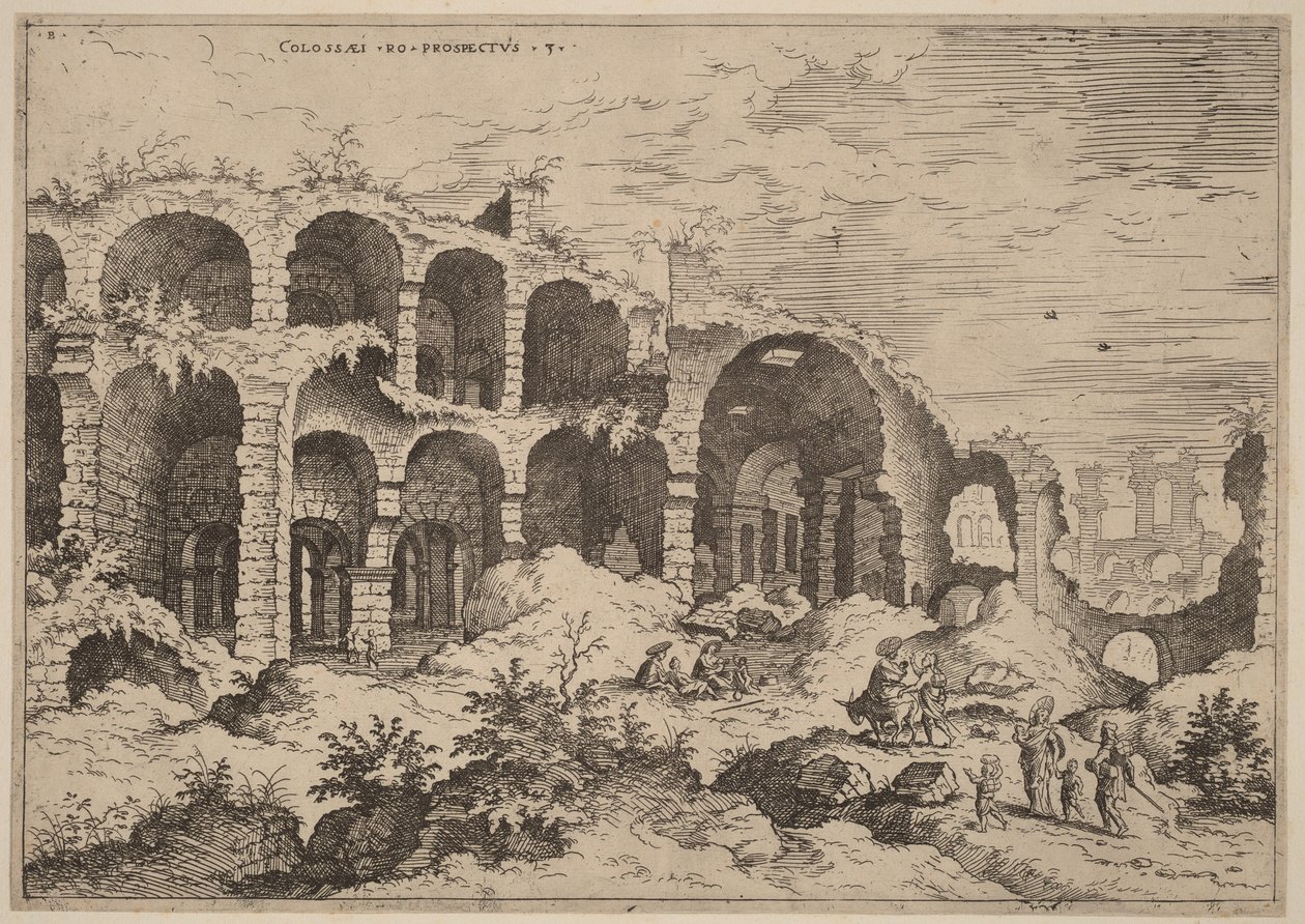 A Colosseum harmadik képe alkotó: Hieronymus Cock