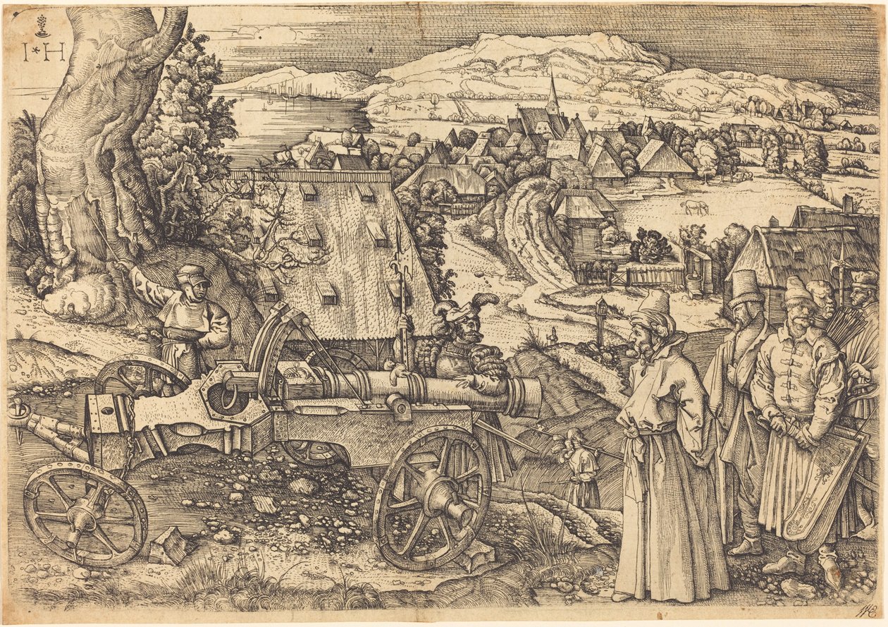 A Nagy Ágyú alkotó: Hieronymus Hopfer after Albrecht Dürer