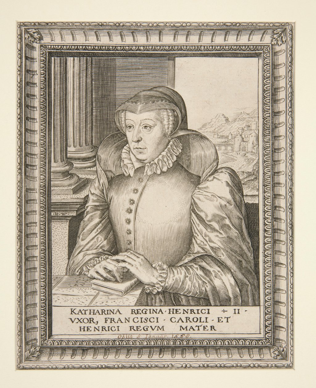 Katalin de Medici alkotó: Hieronymus Wierix