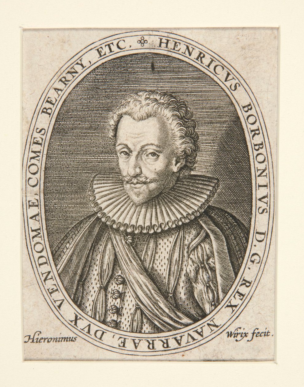 Henrik király IV alkotó: Hieronymus Wierix