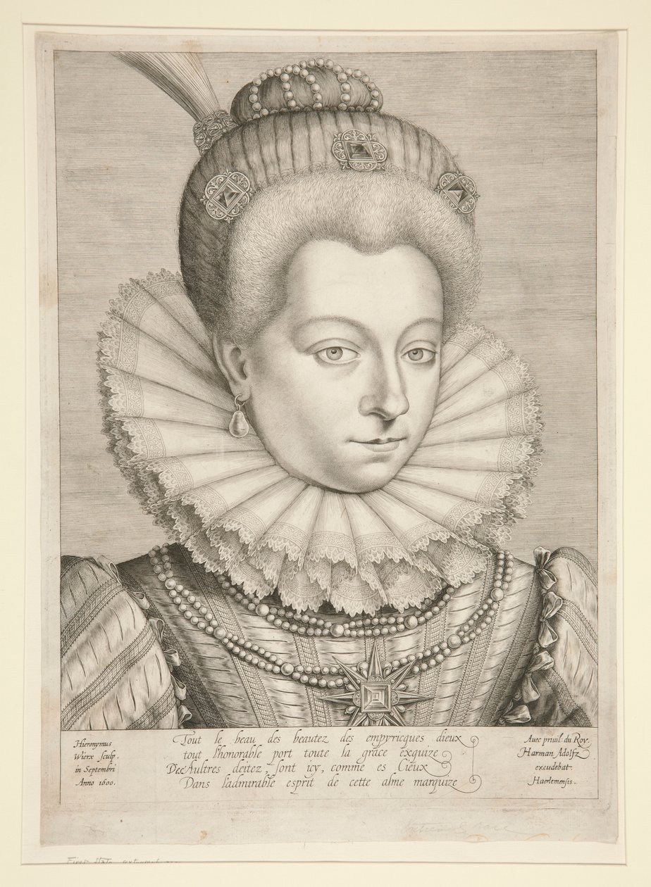 Catherine Henriette de Balzac portréja D alkotó: Hieronymus Wierix