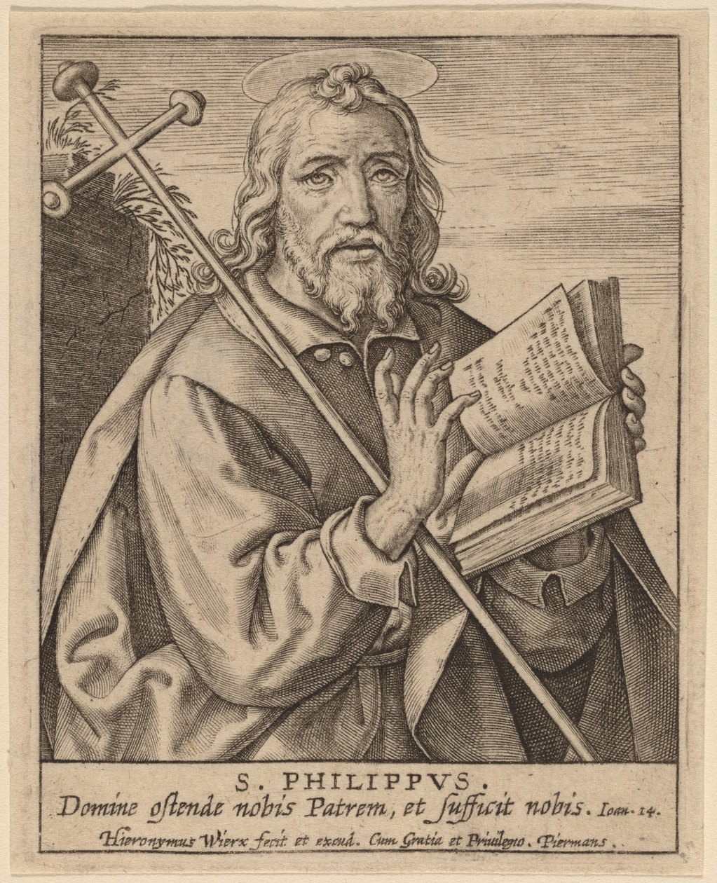 Szent Fülöp alkotó: Hieronymus Wierix