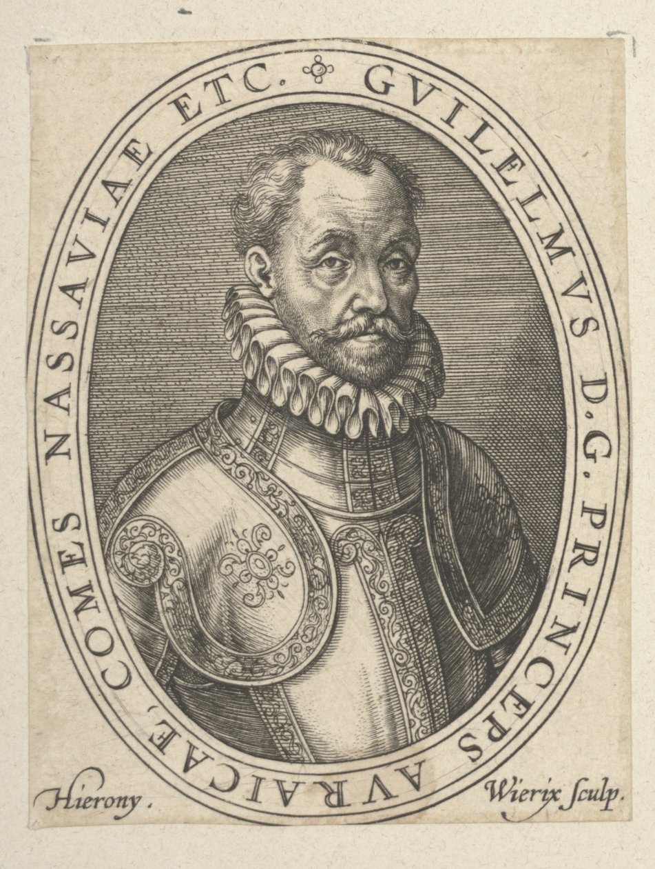 Csendes Vilmos, 16. század vége – 17. század eleje (metszet) alkotó: Hieronymus or Jerome Wierix