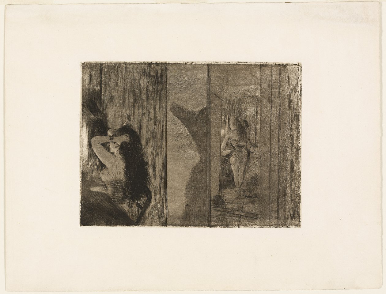 Színésznők az öltözőjükben alkotó: Hilaire Germain Edgar Degas