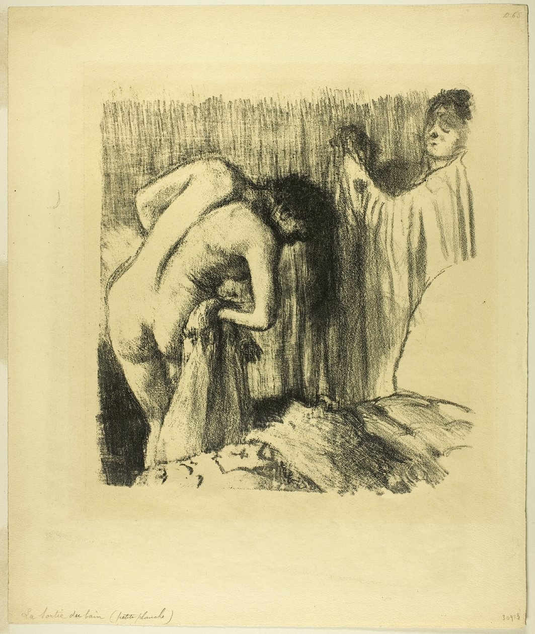 A fürdő után III alkotó: Hilaire Germain Edgar Degas