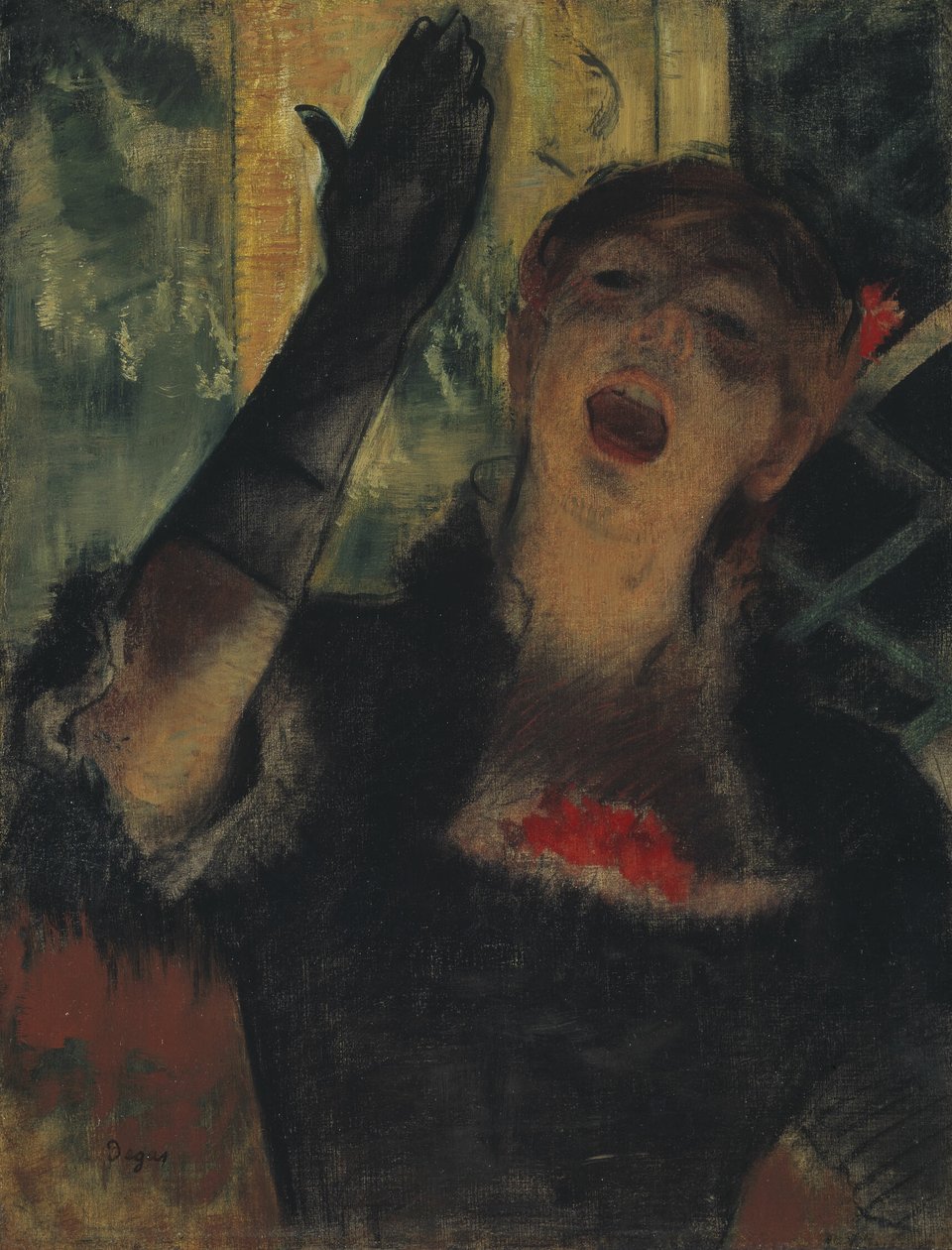 Café Singer alkotó: Hilaire Germain Edgar Degas