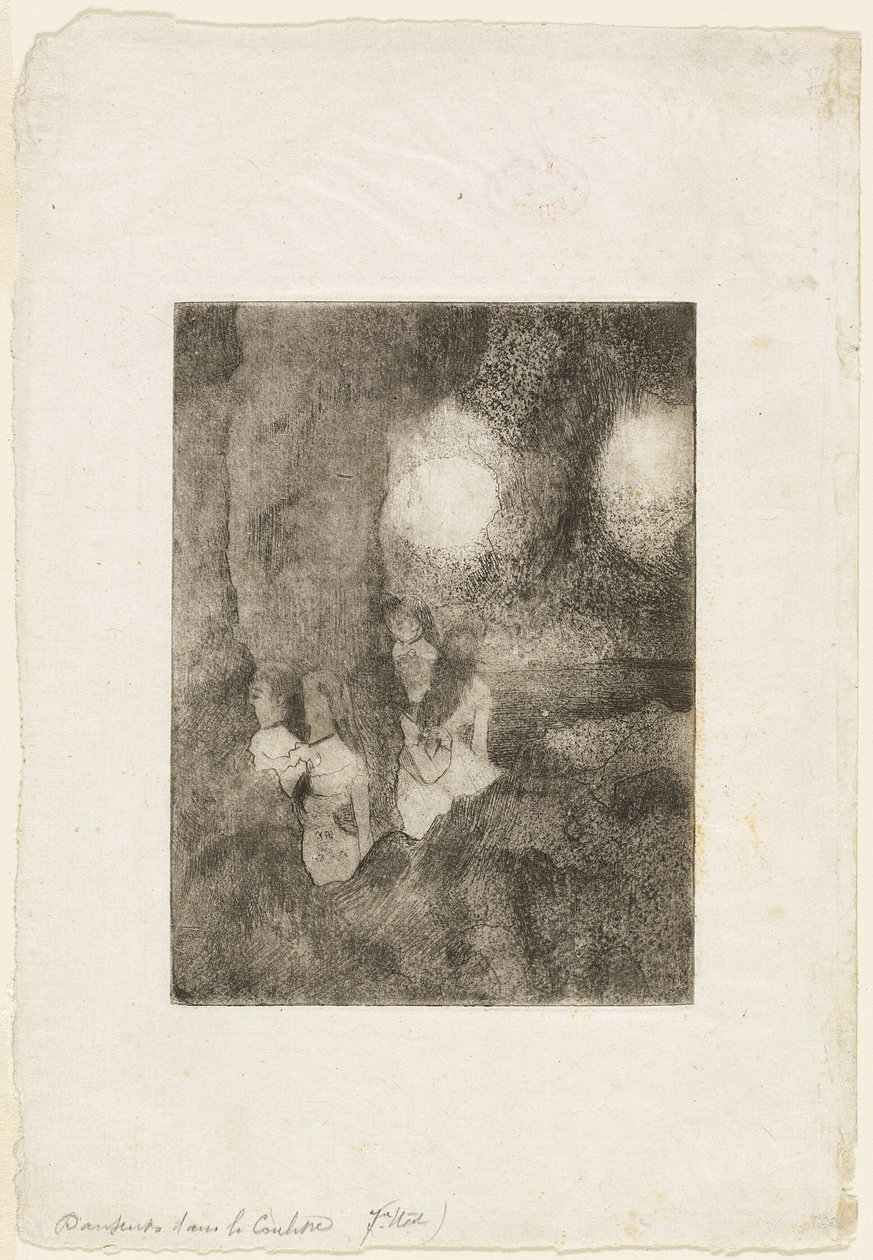 Táncosok a szárnyakon alkotó: Hilaire Germain Edgar Degas