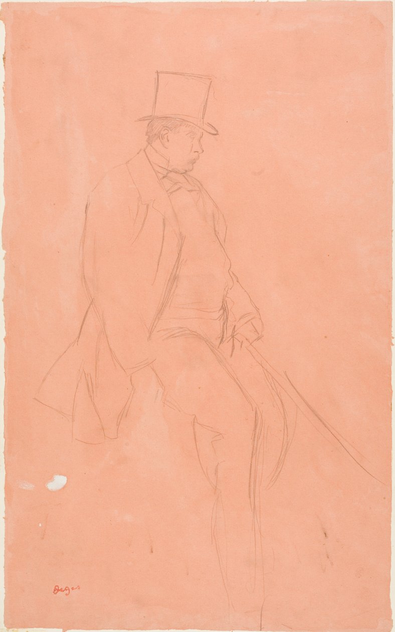 Gentleman Rider alkotó: Hilaire Germain Edgar Degas