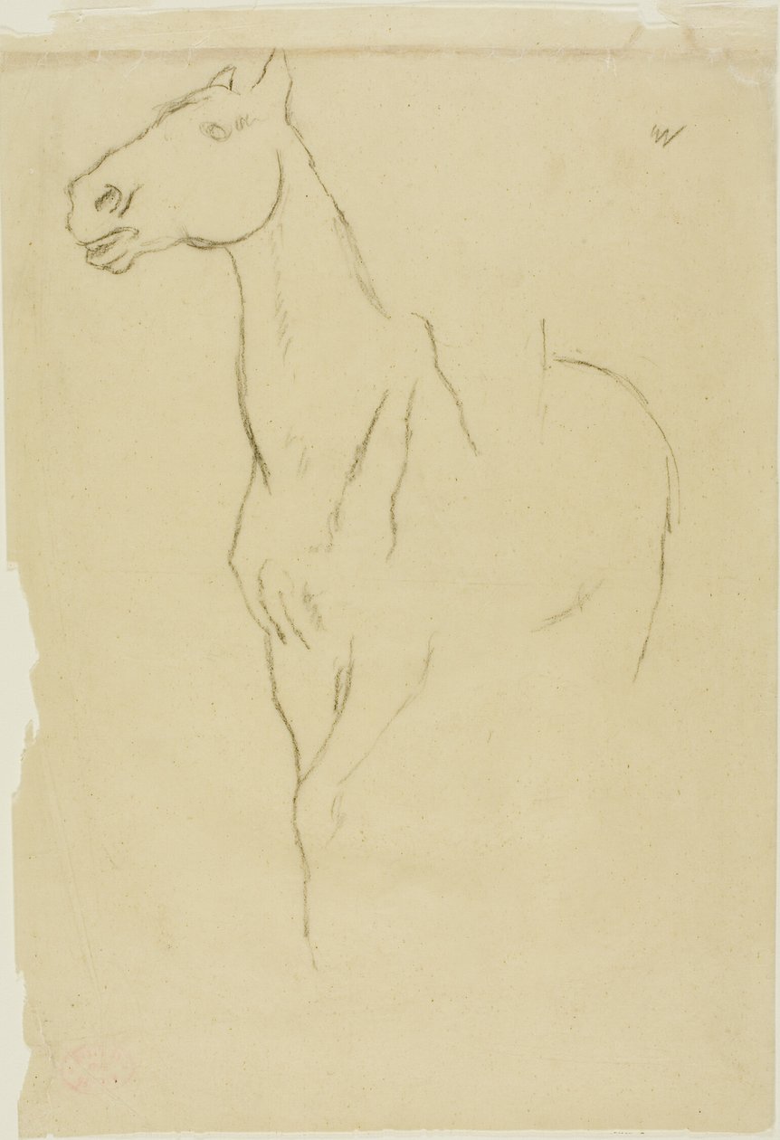Ló fordult háromnegyedes alkotó: Hilaire Germain Edgar Degas