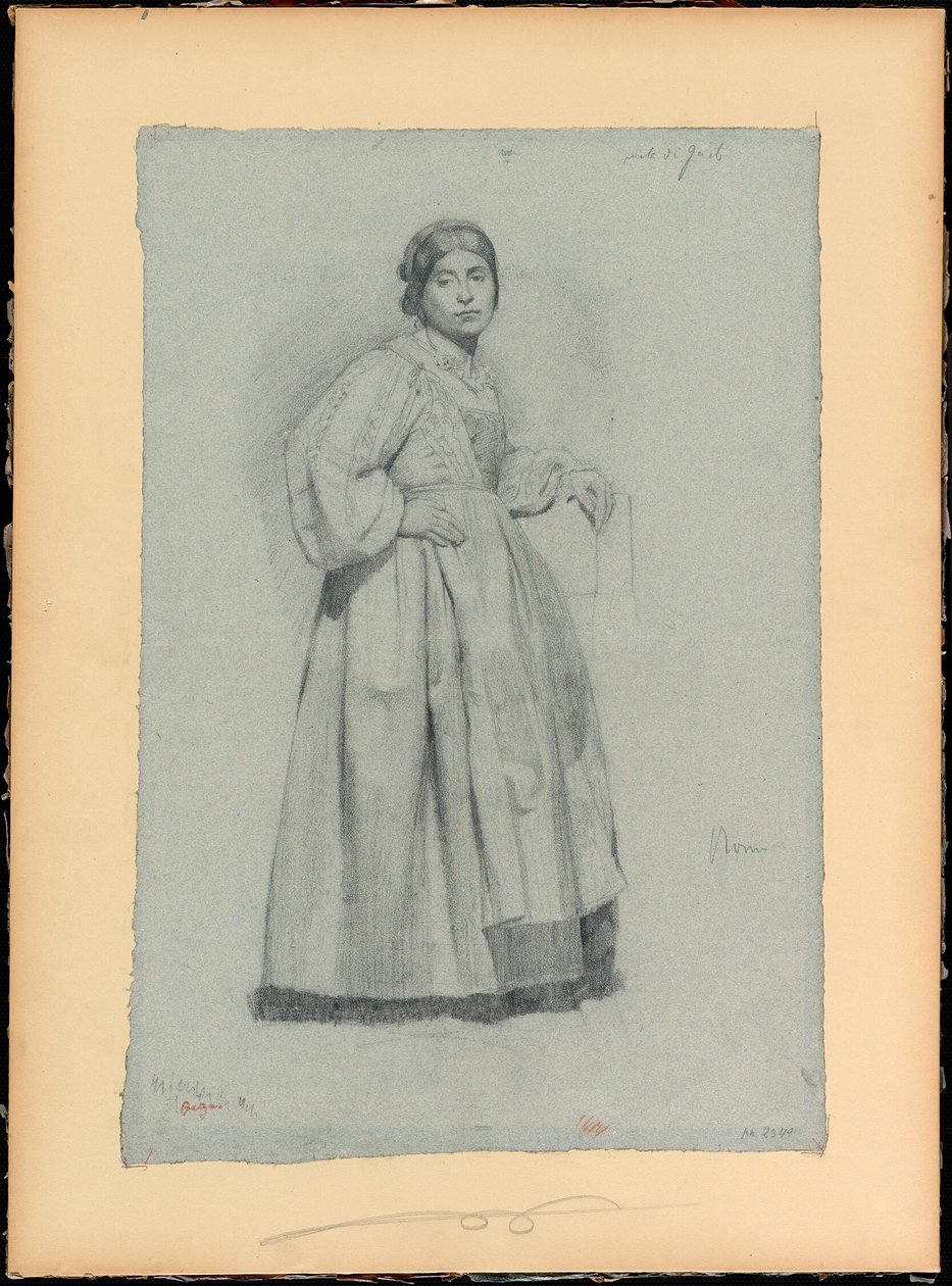 Olasz (Gaëta) alkotó: Hilaire Germain Edgar Degas