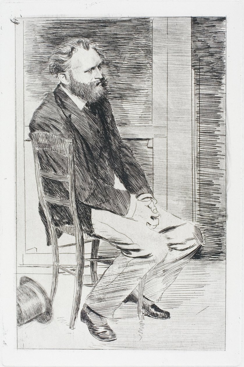 Manet ülve, jobbra fordulva alkotó: Hilaire Germain Edgar Degas