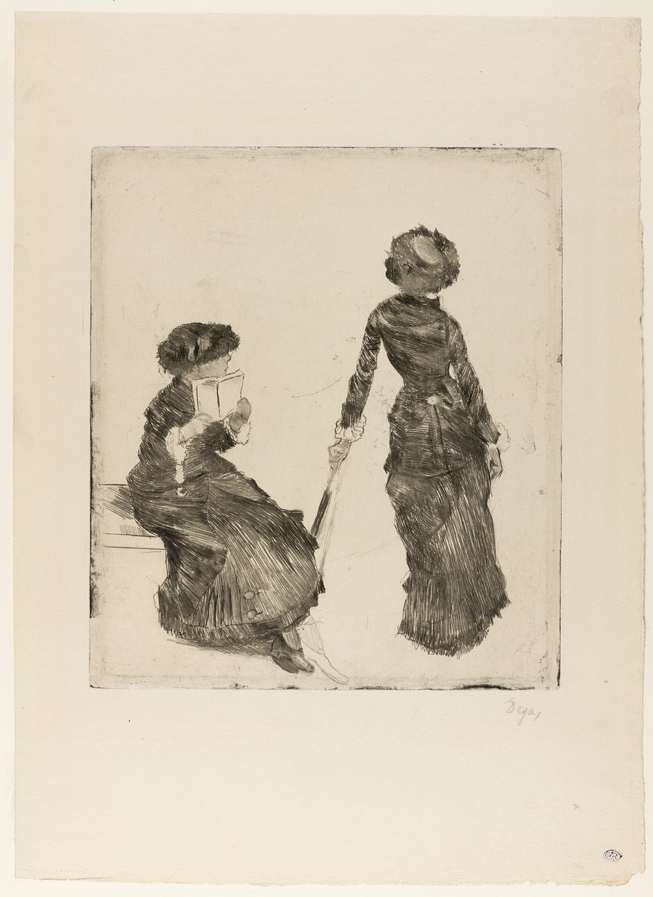 Mary Cassatt a Louvre-ban: Louvre: Az etruszk galéria alkotó: Hilaire Germain Edgar Degas