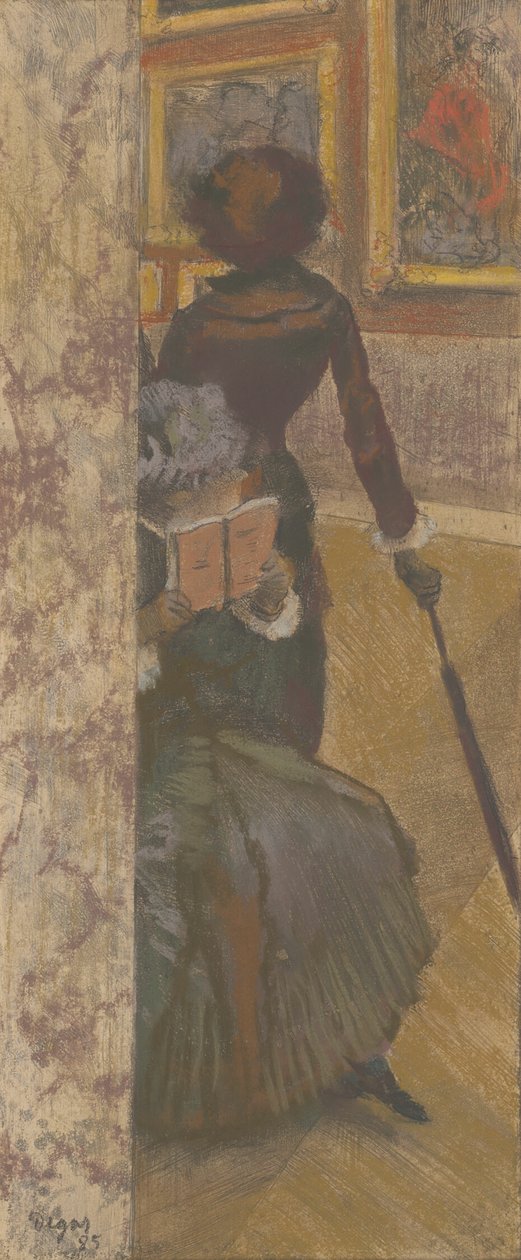 Mary Cassatt a Louvre-ban: Cassatt: A festmények galériája alkotó: Hilaire Germain Edgar Degas