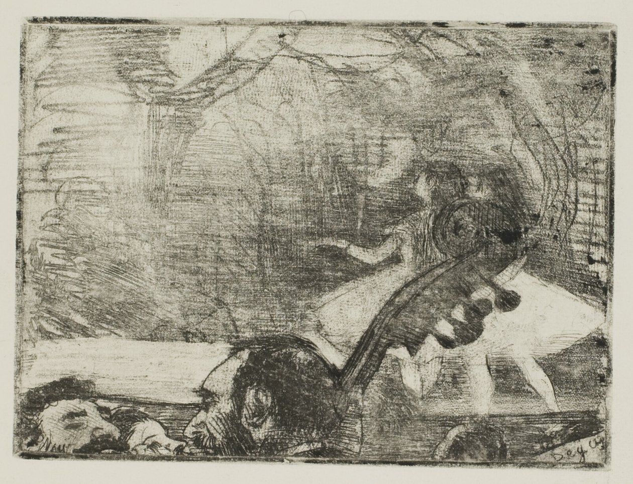 A színpadon I alkotó: Hilaire Germain Edgar Degas