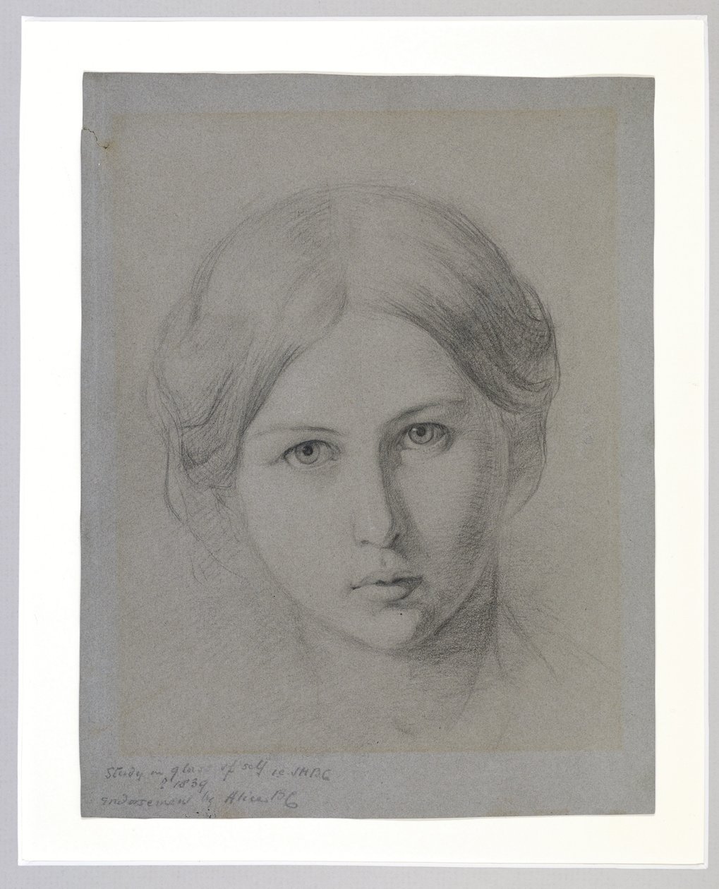 Önarckép, 1839 alkotó: Hilary Bonham Carter