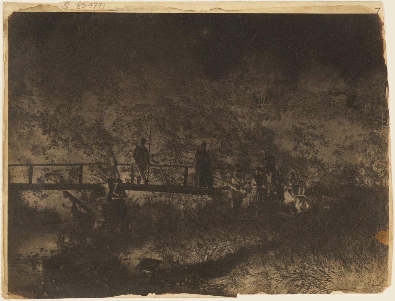 [Híd a Kenley Burn felett, Burnside] alkotó: Hill and Adamson