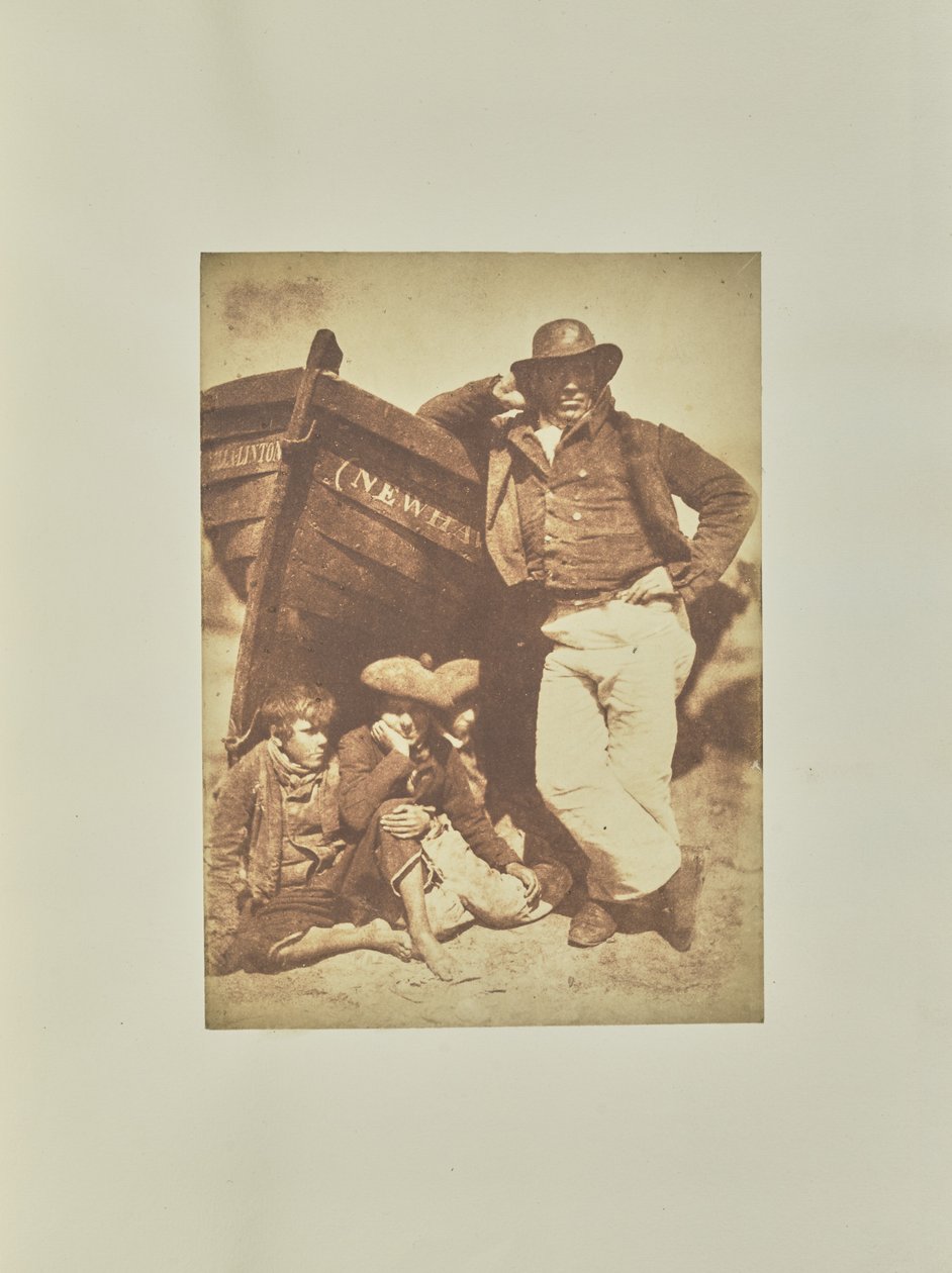 [James Linton és három fiú] alkotó: Hill and Adamson