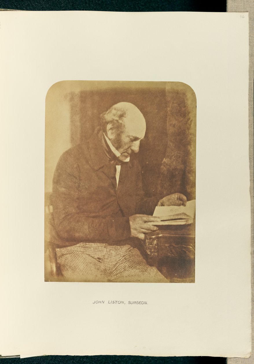 [Robert Liston] alkotó: Hill and Adamson