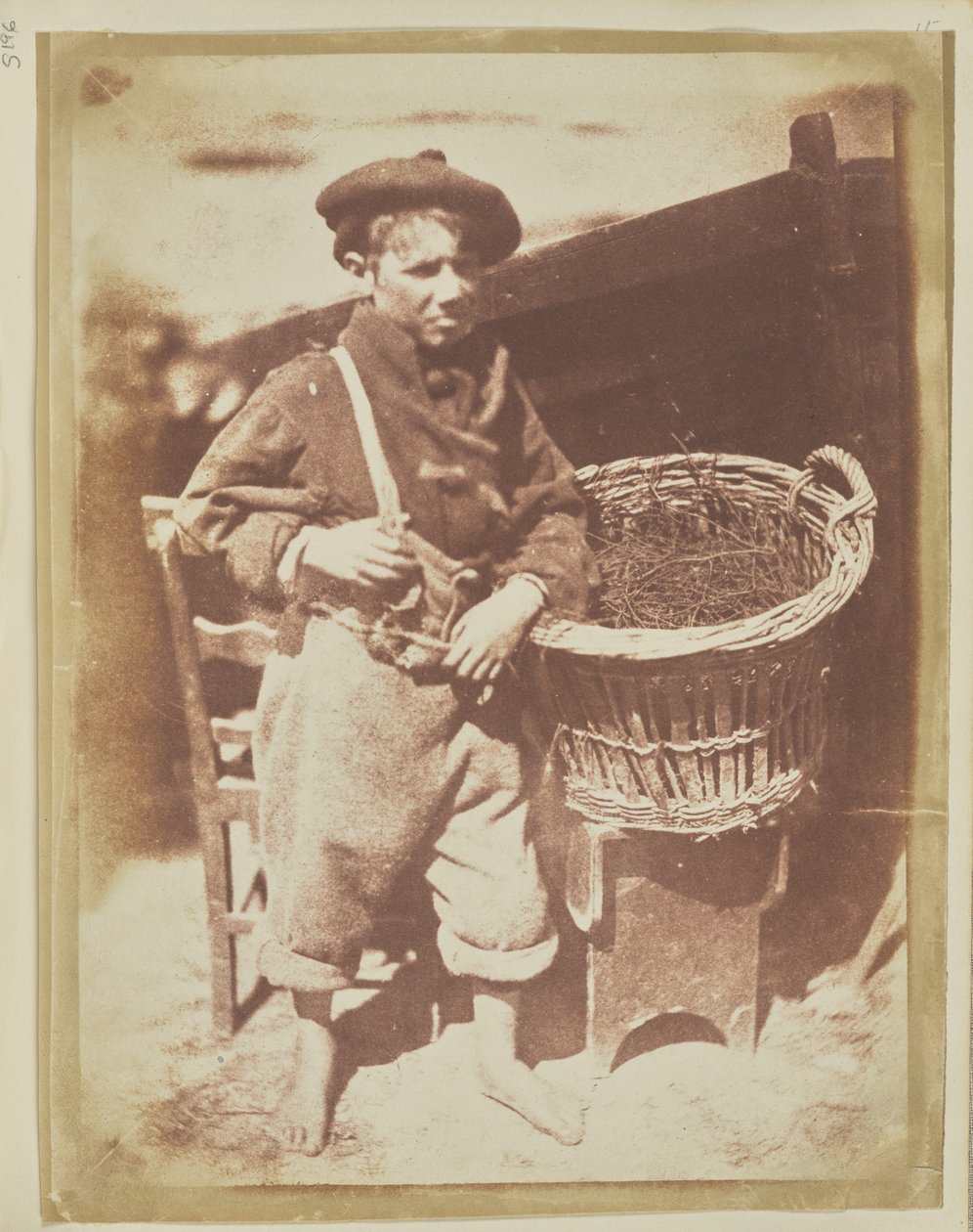 [The King fisher, Newhaven] alkotó: Hill and Adamson