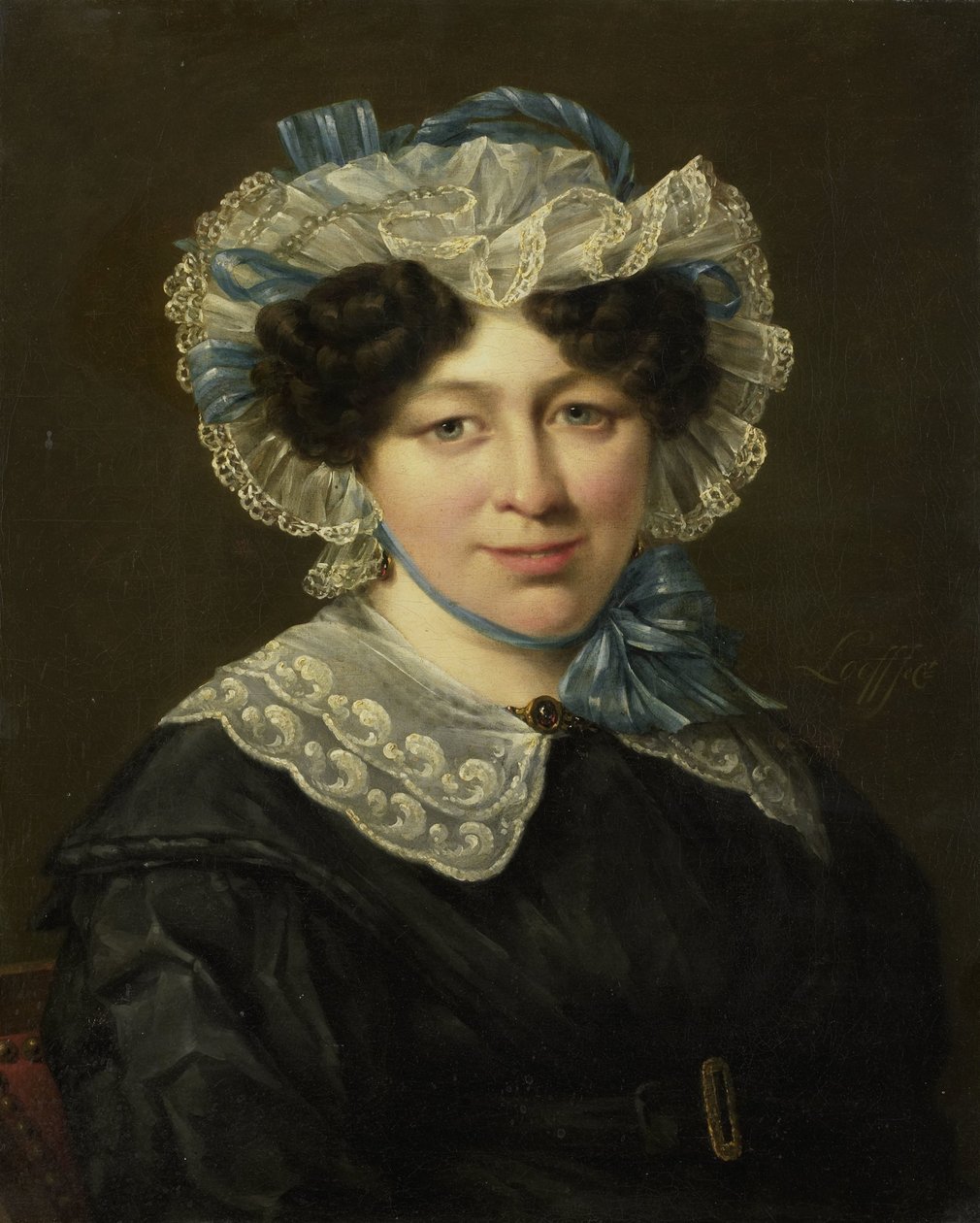 Maria Adriana van der Sluys, Hermanus Martinus Eekhout feleségének portréja alkotó: Hillebrand Dirk Loeff