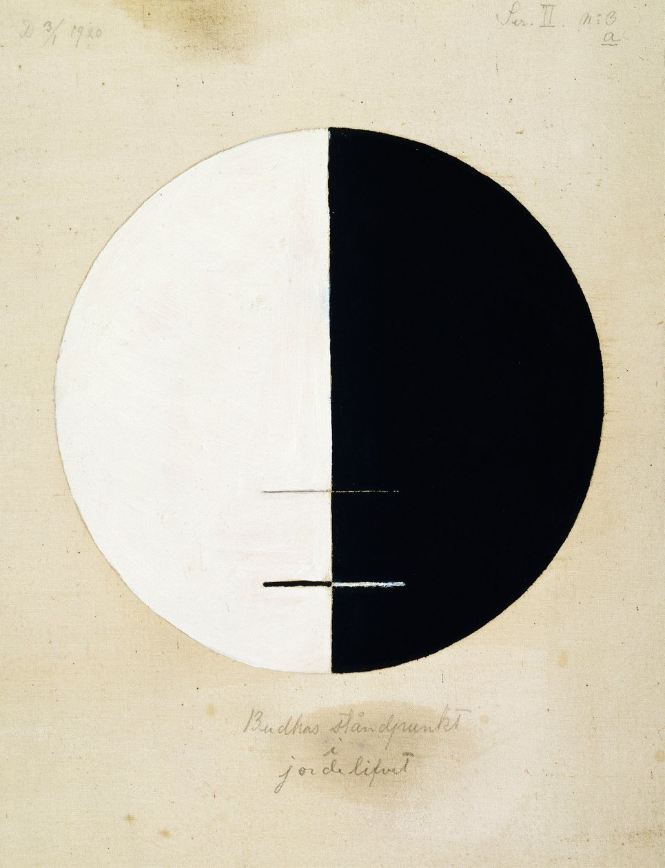 Buddha álláspontja a földi életben, 3a alkotó: Hilma af Klint