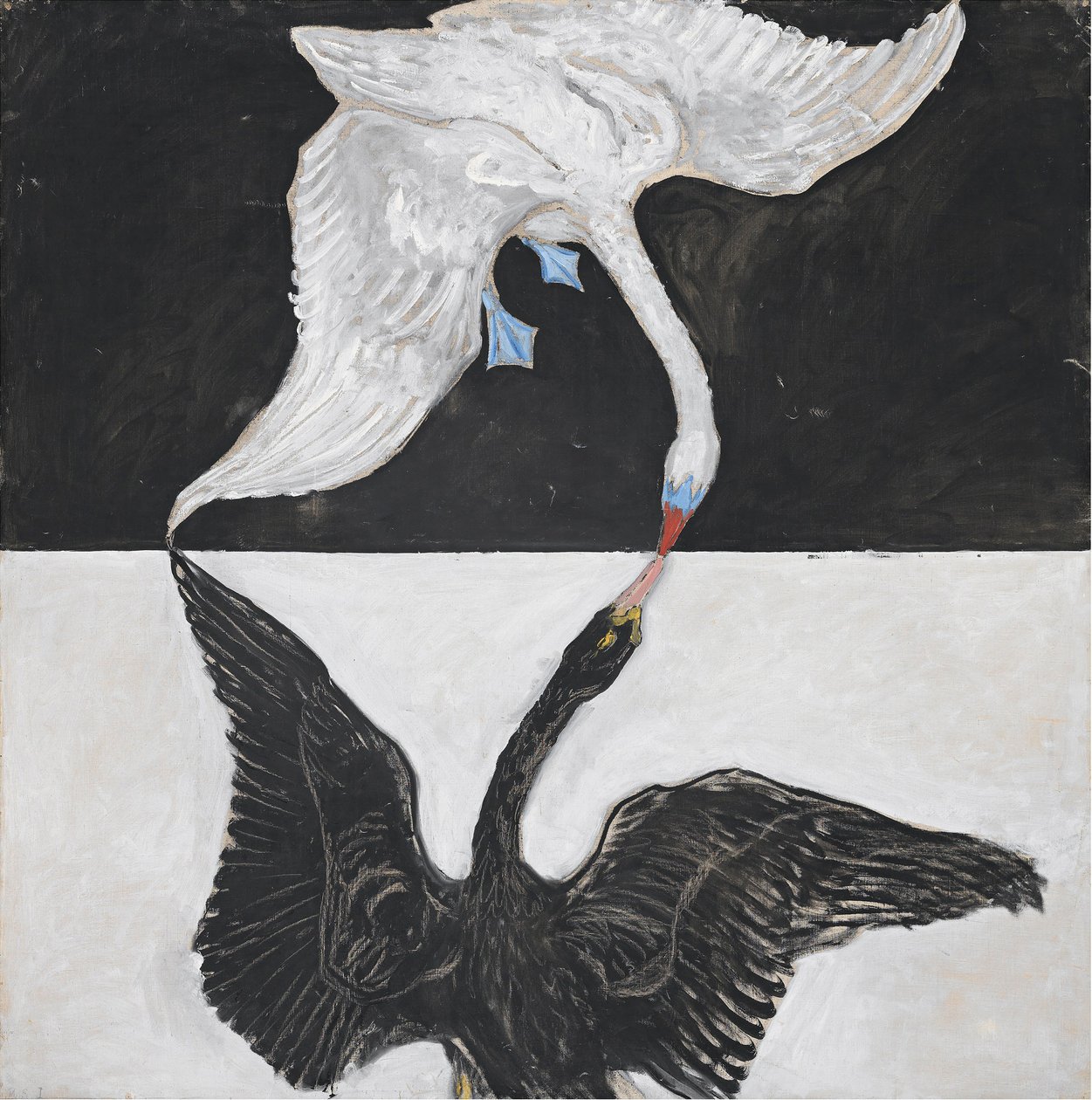IX. csoport/SUW, 1. szám, A hattyú, 1. szám alkotó: Hilma af Klint