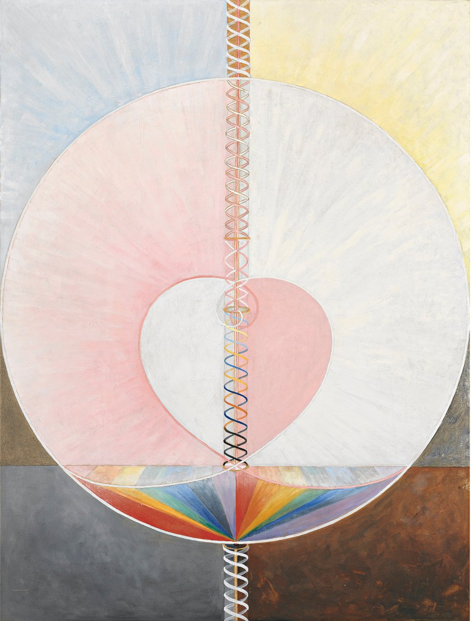 IX. csoport/UW, 25. szám, The Dove, 1. szám (olaj, vászon) alkotó: Hilma af Klint