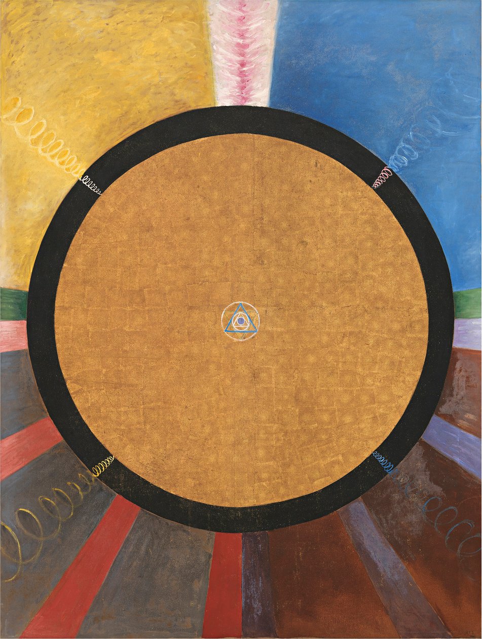 X. csoport, 3. sz., Oltárkép (olaj, vászon) alkotó: Hilma af Klint