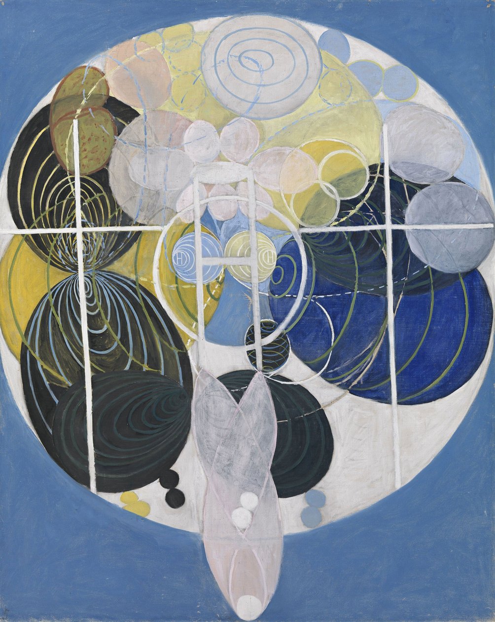 The Large Figure Paintings, 5. sz., III. csoport, Az összes eddigi alkotás kulcsa, A WURose sorozat, 1907 alkotó: Hilma af Klint