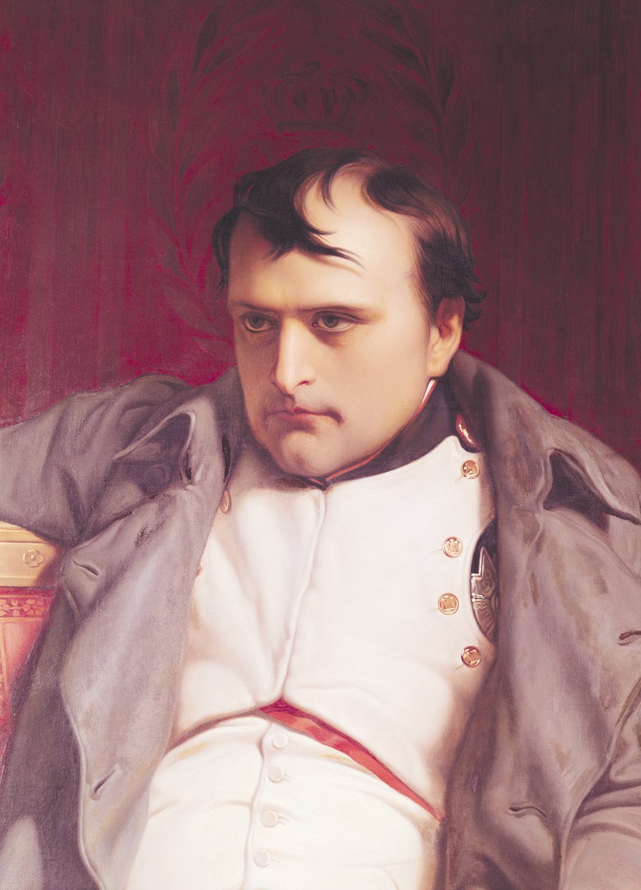 Napóleon (1769-1821) lemondása után (157912 részlet) alkotó: Hippolyte Delaroche