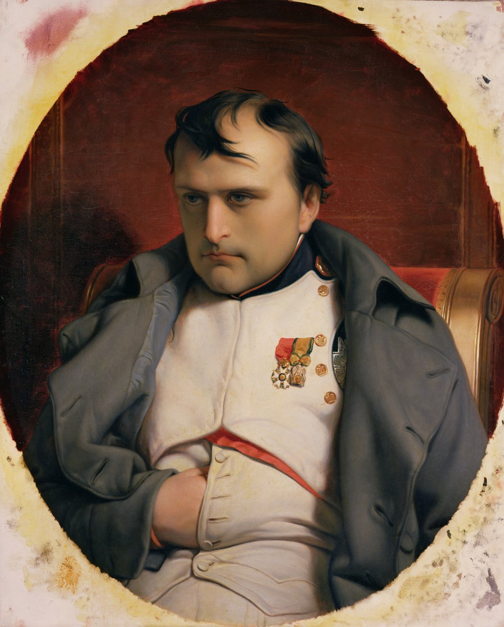 Napóleon (1769-1821) Fontainebleau-ban, 1846 alkotó: Hippolyte Delaroche