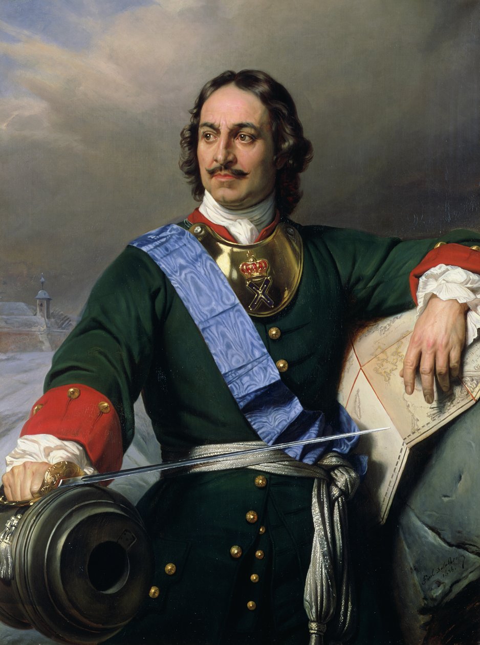I. Nagy Péter (1672-1725) 1838 (lásd még: 144528) alkotó: Hippolyte Delaroche