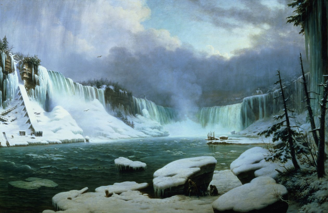 Niagara vízesés alkotó: Hippolyte Victor Valentin Sebron